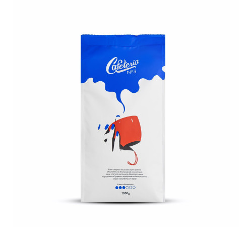 Кава Cafeteria Рецепт №3 зернова BUCO, 1 кг