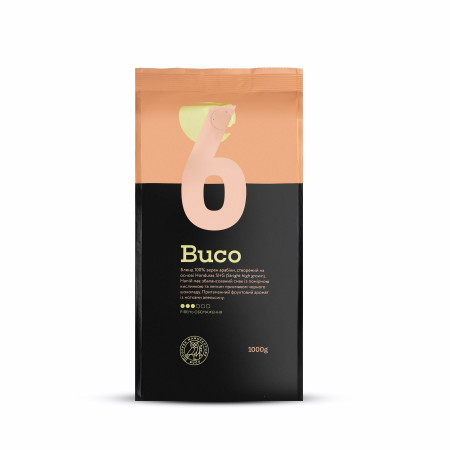 Кава в зернах BUCO Рецепт №6, 1 кг