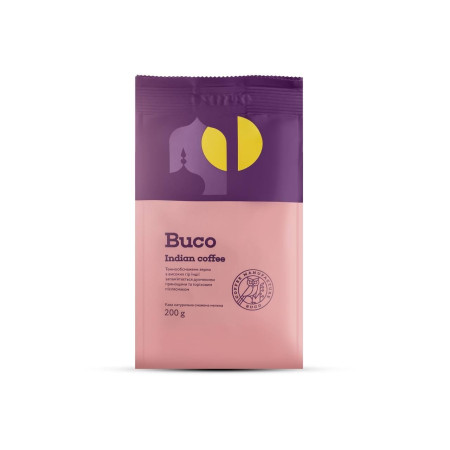 Кава мелена BUCO Рецепт Індії, 200 грам