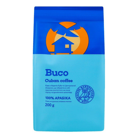 Кава в зернах BUCO Рецепт Куби, 500 грам
